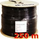 250 m �ren HD 163 (1,6/7,2) PE RG11 Class A+ 75 Ohm, schwarz