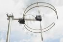 3H-DAB-FM - DAB-Antenne kombiniert mit UKW Ringdipol, F-Anschluss