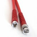 hochflexibles Messkabel BNCM-FM, 2 m 75 Ohm, Kabel rot,...