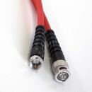hochflexibles Messkabel BNCM-FM, 2 m 75 Ohm, Kabel rot,...