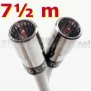 7,5 m F-Quick-Kabelmodem- u. SAT-Receiver-Anschlusskabel mit Cabelcon F-SC-59 CX3 3.9 und �ren HD 083, 3-fach geschirmt