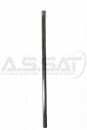 Antennenmast 2 m, Aluminium, Edelstahloptik, Rohr-� 50 x 2,5 mm