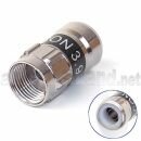 Cabelcon F-59 3.9 Self Install F-Kompressionsstecker schwarz RG 59