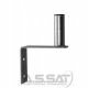 Cyberfix Stahl Wandhalter S-Form 15 x 11 cm, Rohr...