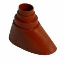 Gummit�lle / Gummi - Manschette rot � 38-60mm, universal 