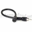 Cinch/RCA-Adapterkabel f�r Teledis Netzteil mit Hohlstecker 5,5x2,1 mm 