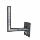 Wandhalter 50 cm, Rohr � 60x2 mm, feuerverzinkter Stahl, sehr stabil