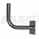 X-LINE Design Wandhalter 40 cm, gebogen, Ø 48 mm,...