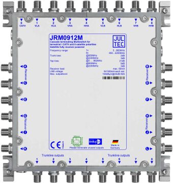 JULTEC JRM0912M - Multischalter 2 Satelliten an 12...