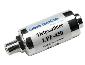 LPF 450 -  UHF-Sperrfilter / Tiefpassfilter, Sperrbereich...