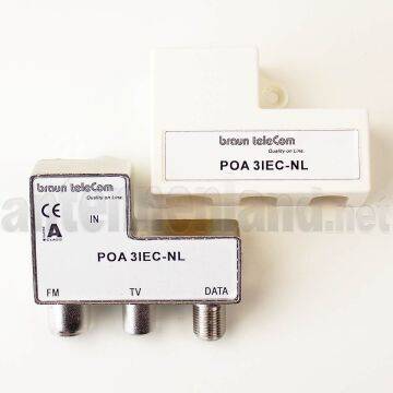 btv POA-3IEC-NL - 3-Port Push-on Adapter für...