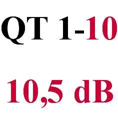 QT-1-10 - XiLine plus 1-fach Abzweiger 10,5 dB, brummentkoppelt