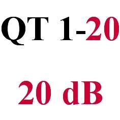 QT-1-20 - XiLine plus 1-fach Abzweiger 20 dB, brummentkoppelt