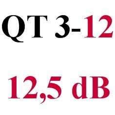 QT-3-12 - XiLine plus 3-fach Abzweiger 12,5 dB, brummentkoppelt