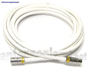 Anpassbares F-Quick / IECM Kabel für neue Horizon-Box ab 2013 - 7mm RG6 Kabel Ören HD 103
