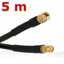 5 m Verl�ngerungskabel SMA-Stecker auf SMA-Buchse, H155 5,4 mm PE schwarz