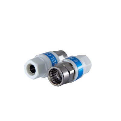 Cabelcon F-SC-56 5.1 SI - Self-Install Spring-Connect F-Stecker (F-Quick)  für 7 mm Kabel
