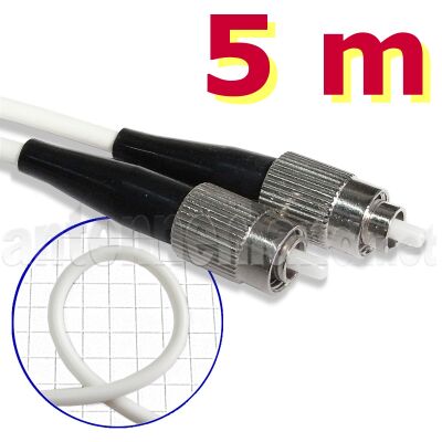 5 m Optisches Kabel FC/PC - LWL- (Glasfaser-) Kabel, metallfrei, Single Mode