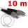 10 m Optisches Kabel FC/PC - LWL- (Glasfaser-) Kabel, metallfrei, Single Mode ws