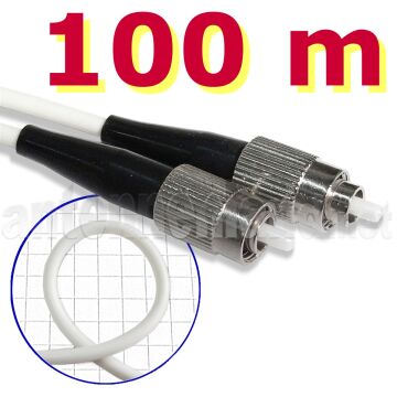 100 m Optisches Kabel FC/PC - LWL- (Glasfaser-) Kabel,...