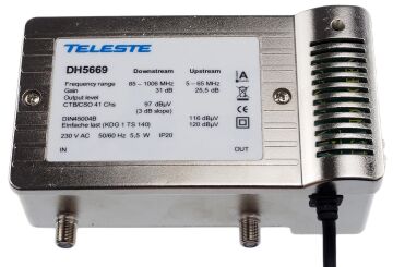 Teleste DH5669 - BK Verstärker 28-31 / RW 25 dB,...