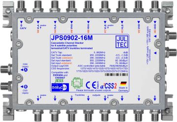 JULTEC JPS0902-16M  - Unicable-Umsetzer 2x SAT an 2x...