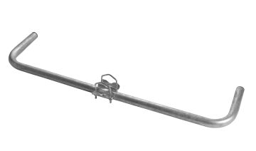 Doppel- Mastausleger, Stahl, Ø 38mm, Gesamtlänge 1,10 m