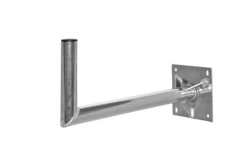 Aluminium Wandhalter 15 - 70 cm, Rohr-Ø 50 mm