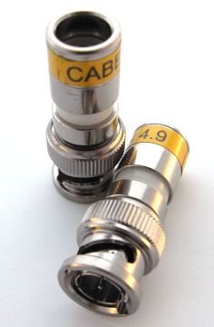 Cabelcon BNCM-6-TD 4.9 - BNC Kompressionsstecker 75 Ohm