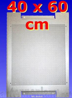 Lochblech Montageplatte / Lochrückwand einzeln 40 x 60 cm